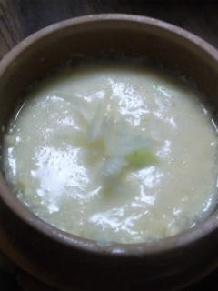 釜飯の器で作る卵がゆ-レシピのメイン写真