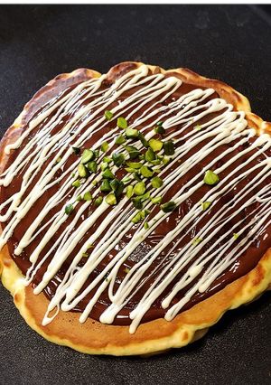 お好み焼き風パンケーキ-レシピのメイン写真