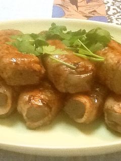 ダイエットむき・こんにゃく肉巻き-レシピのメイン写真