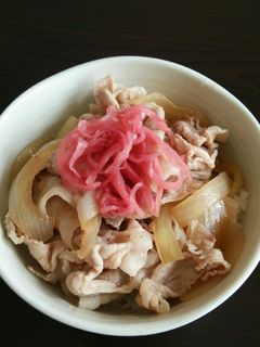早い、旨い、簡単!吉野家風の豚丼!-レシピのメイン写真