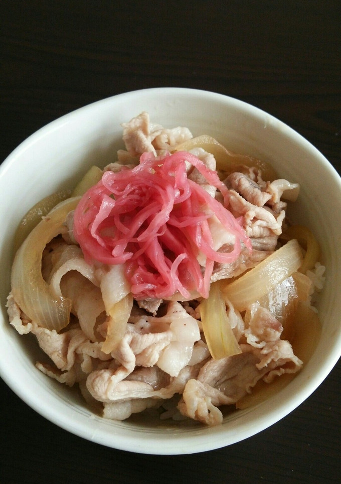早い、旨い、簡単！吉野家風の豚丼！-レシピのメイン写真