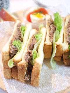 焼肉ホットサンド♪-レシピのメイン写真