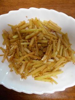 簡単☆大根の皮のきんぴら-レシピのメイン写真
