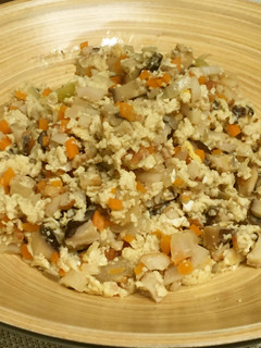 冷凍豆腐で炒り豆腐-レシピのメイン写真