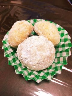 サクサクほろほろスノーボールクッキー-レシピのメイン写真