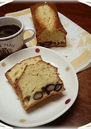黒豆入りさくさくしっとりのパウンドケーキ-レシピのメイン写真