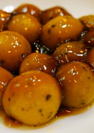新年☆残ったかぼちゃで！簡単みたらし団子-レシピのメイン写真