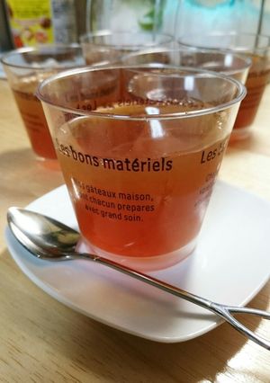 簡単☆寒天で紅茶ゼリー(ハニーレモン)-レシピのメイン写真
