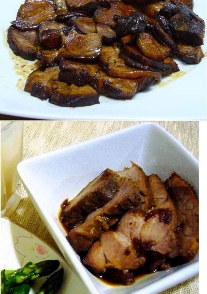 とろとろ美味しい♪豚ばら煮豚焼き-レシピのメイン写真