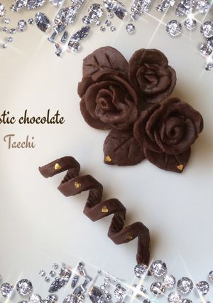簡単すぎるデコ プラスチックチョコレート-レシピのメイン写真