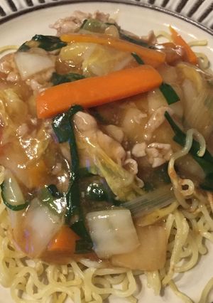 フライパンひとつで！あんかけ焼そば-レシピのメイン写真