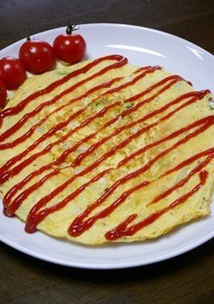 簡単！ブロッコリーとポテトのオムレツ-レシピのメイン写真