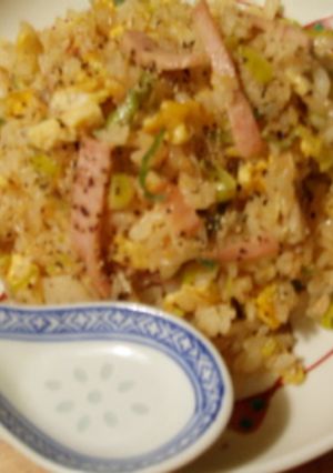 残ったすし飯で適当チャーハン！-レシピのメイン写真