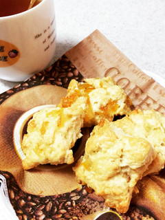 ゆずピールのスコーン-レシピのメイン写真