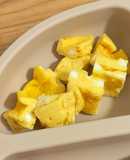 レンジで作る簡単卵焼き　1歳息子用