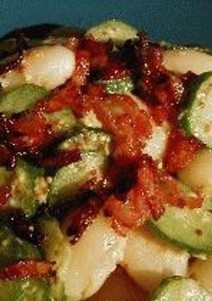 白花豆のサラダ-レシピのメイン写真