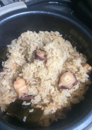 タコの炊き込みご飯-レシピのメイン写真