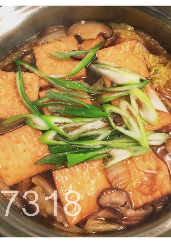 白菜と厚揚げの煮物-レシピのメイン写真