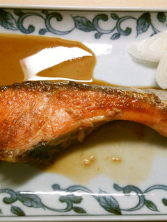 簡単!朝食♪ 鮭のポン酢焼き!!-レシピのメイン写真