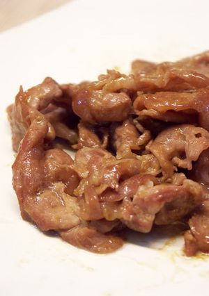お弁当にいいな♪のヤワラカしょうが焼き-レシピのメイン写真