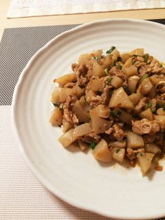 *♧豚肉とこんにゃくの味噌炒め♧*-レシピのメイン写真