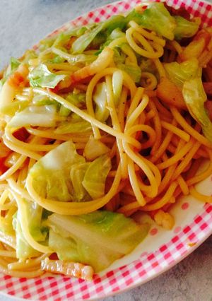 春キャベツ使用☆キャベツのパスタ-レシピのメイン写真