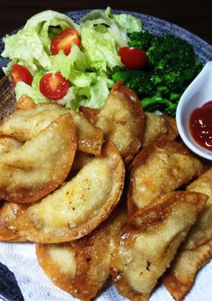 餃子の皮が余ったら☆ツナの揚げ餃子♪-レシピのメイン写真