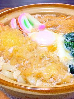 超簡単!麺つゆで一発♡鍋焼きうどん♡-レシピのメイン写真