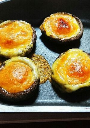簡単おつまみ☆しいたけチーズ-レシピのメイン写真