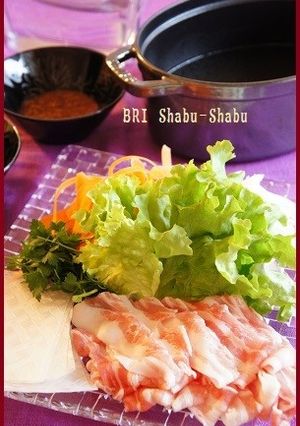 エスニック風☆豚しゃぶしゃぶ-レシピのメイン写真