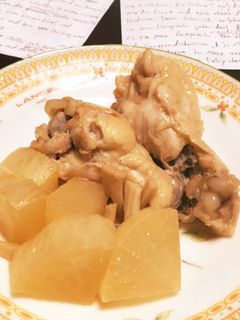 炊飯器に入れるだけ・大根と手羽元の煮物-レシピのメイン写真