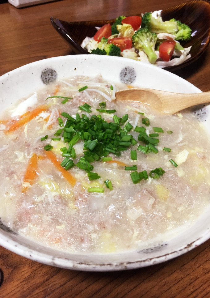 野菜と春雨とひき肉のとろりんスープ-レシピのメイン写真