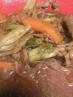 炒めもの 焼肉のタレ備忘録-レシピのメイン写真