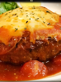 ☆簡単!トマト缶で煮込みハンバーグ☆-レシピのメイン写真