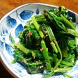 簡単副菜♪ほうれん草の梅かつおゴマ和え♡