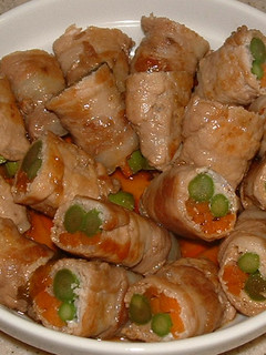 簡単!美味しい!豚肉の野菜巻き!-レシピのメイン写真