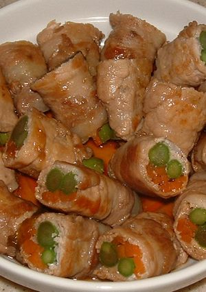 簡単！美味しい！豚肉の野菜巻き！-レシピのメイン写真