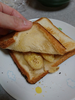 冷凍バナナでホットサンド☆-レシピのメイン写真
