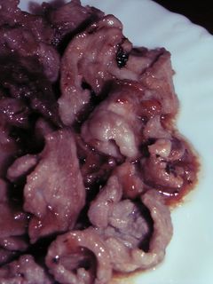梅あえ肉炒め-レシピのメイン写真