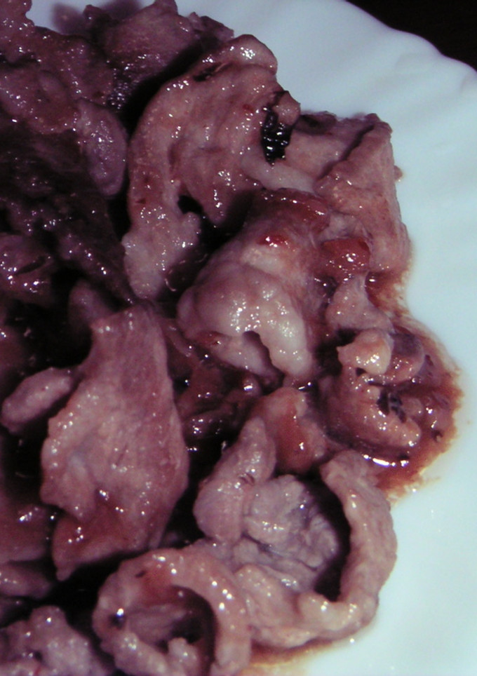 梅あえ肉炒め-レシピのメイン写真