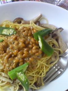 ペペロン◎納豆スパゲティ-レシピのメイン写真