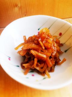 【身体ぽかぽか】生姜の佃煮【常備菜☆】-レシピのメイン写真
