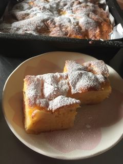 黄身たっぷり、しっとりリンゴケーキ-レシピのメイン写真