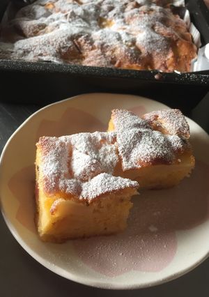 黄身たっぷり、しっとりリンゴケーキ-レシピのメイン写真