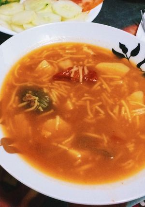 ［キューバ］カサで食べたスープパスタ-レシピのメイン写真
