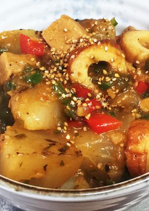 大根と高野豆腐のとろ〜り麻婆風-レシピのメイン写真