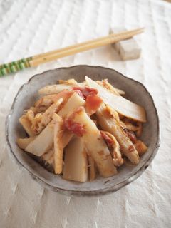 れんこんと油揚げの梅きんぴら-レシピのメイン写真