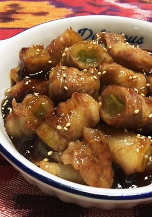 簡単！美味い！ネギのトロトロ豚肉巻き♡♡-レシピのメイン写真
