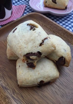 アルファベットチョコの柔らかスコーン-レシピのメイン写真