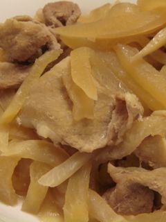 細切り大根と豚肉の炊いたん-レシピのメイン写真